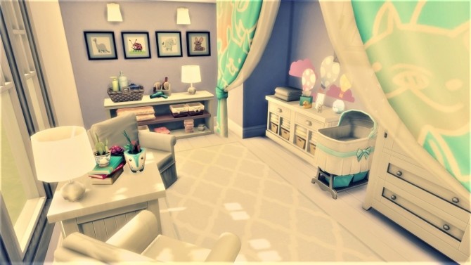 Sims 4 Probably it will be a boy nursery at Agathea k