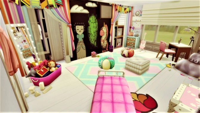 Sims 4 Sweet Girlish world at Agathea k