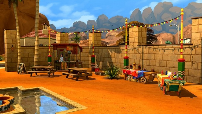 Sims 4 Bazaar by Rany Randolff at ihelensims