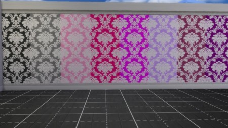 Damask White Version 1 Of 2 by angea at Mod The Sims
