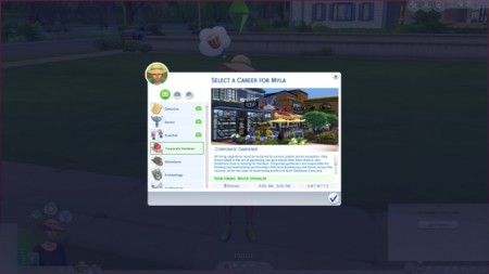 Corporate Gardener Custom Career by DrAnimaniac at Mod The Sims