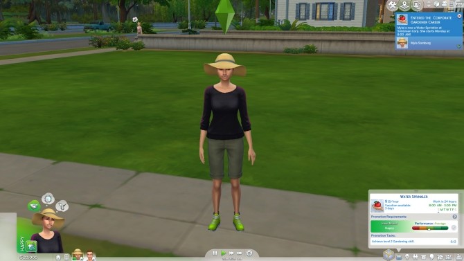 Sims 4 Corporate Gardener Custom Career by DrAnimaniac at Mod The Sims