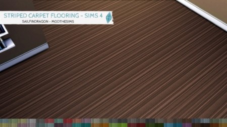 Striped Carpet Flooring by sailfindragon at Mod The Sims