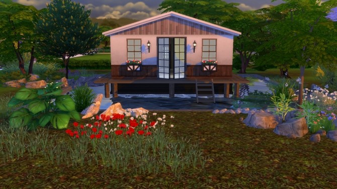 Sims 4 House on the Bayou Stilts Platform/Pier & Matching Deco Stairs by Snowhaze at Mod The Sims
