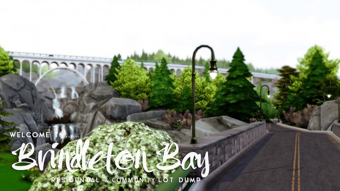 Sims 4 Brindleton Bay Community and Residential Lot Dump at Simsational Designs