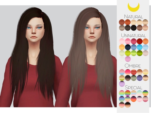 Sims 4 Hair Retexture 90 Stealthics Misery by Kalewa a at TSR