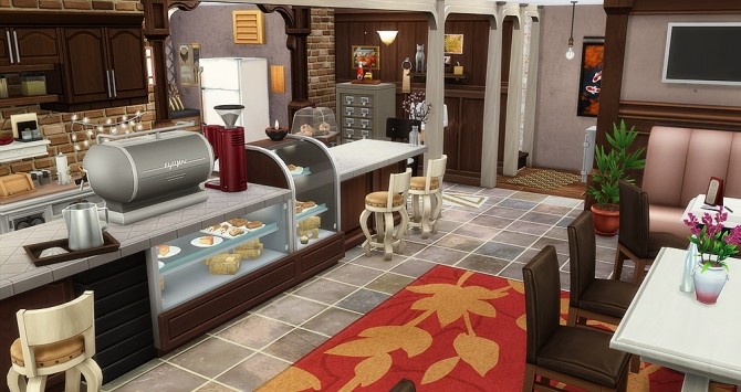 Sims 4 Café des Brumes at Simsontherope