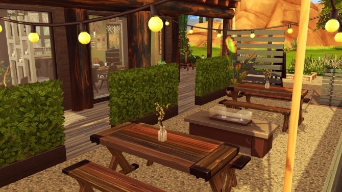 Sims 4 SolCaf restaurant at Jenba Sims