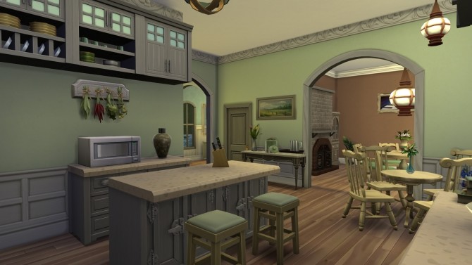 Sims 4 4348 Wisteria Lane house by LianZiemas at Mod The Sims