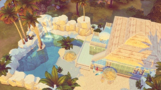Sims 4 Sea Senorita house at Simming With Mary