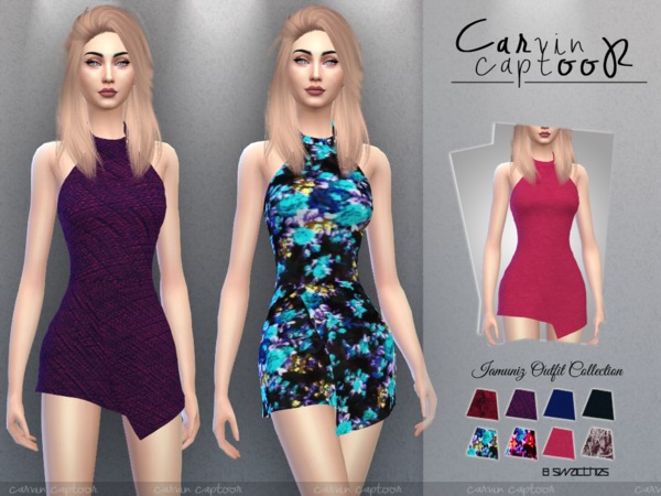 Sims 4 Iamuniz Outfit Collection  by carvin captoor at TSR
