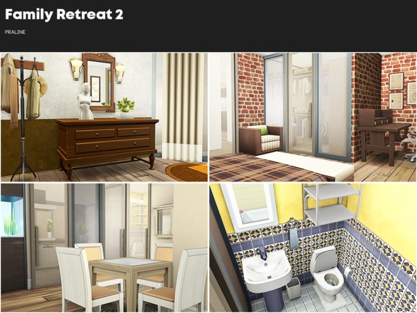 Sims 4 Family Retreat 2 by Pralinesims at TSR