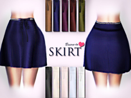 SkirtX by busra-tr at TSR » Sims 4 Updates