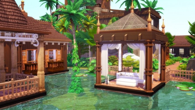 Sims 4 Golden Sea Beach Resort at Akai Sims – kaibellvert