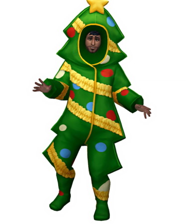 Christmas Tree Costume at W-Sims