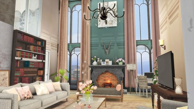 Sims 4 Dreamy Penthouse at Ruby’s Home Design