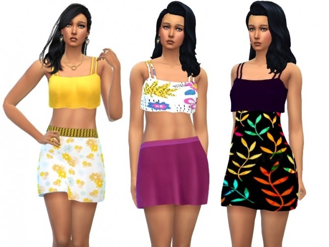 Sims 4 Summer outfit at Louisa Creations4Sims