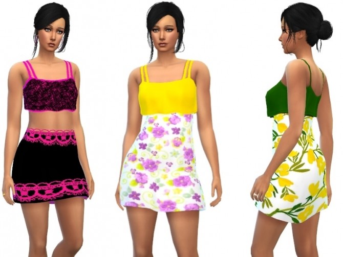 Sims 4 Summer outfit at Louisa Creations4Sims