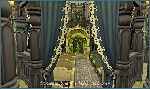Sims 4 Bride Dream church at Petka Falcora