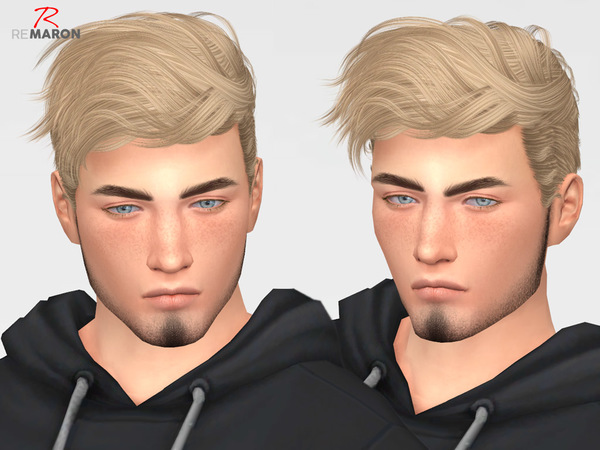 Sims 4 Wavves Hair Retexture by remaron at TSR
