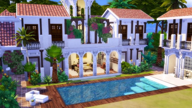 Sims 4 Californian Beach House at Akai Sims – kaibellvert