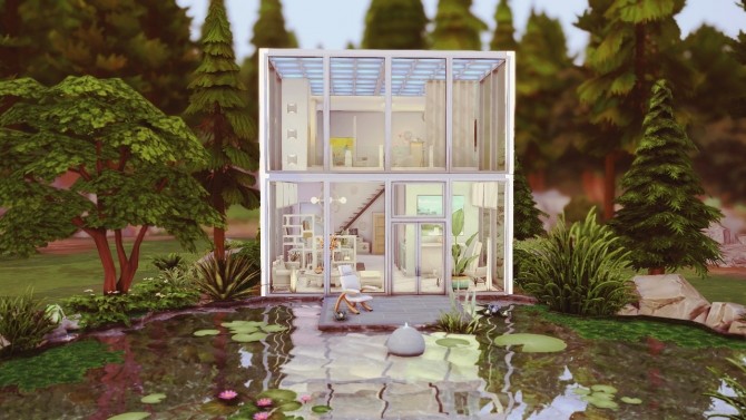 Sims 4 Glass Lake Cubism at Miss Ruby Bird