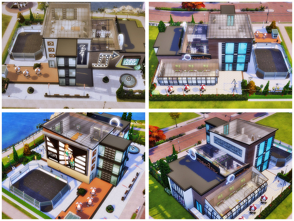 Sims 4 Entertainment center by Danuta720 at TSR
