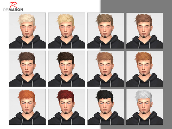 Sims 4 Wavves Hair Retexture by remaron at TSR