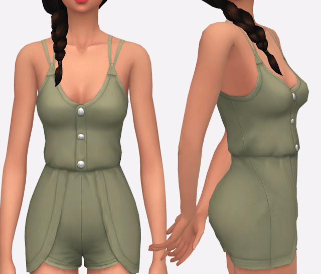 Sims 4 Seasons Romper Re colours at Simlish Designs