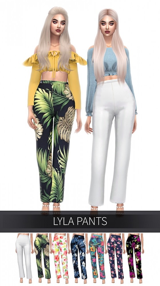 Sims 4 Lyla pants at FROST SIMS 4