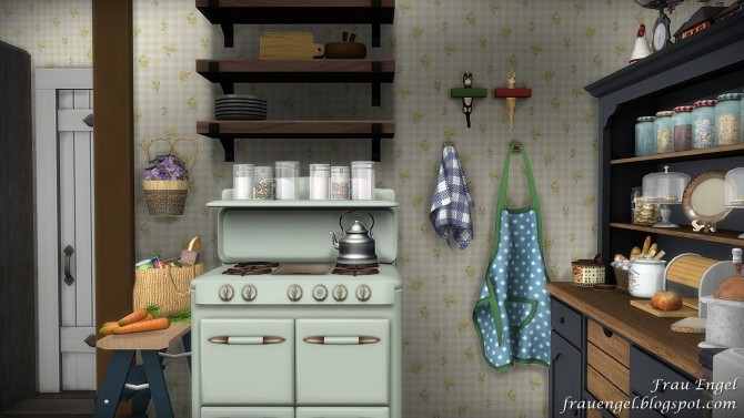 Sims 4 Peter Rabbit Cottege at Frau Engel