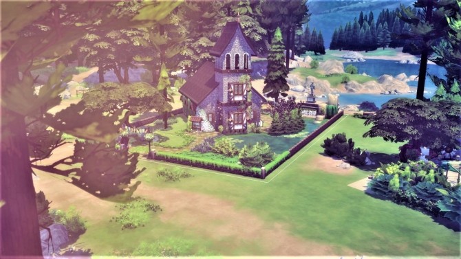 Sims 4 Mountain Village Church at Agathea k