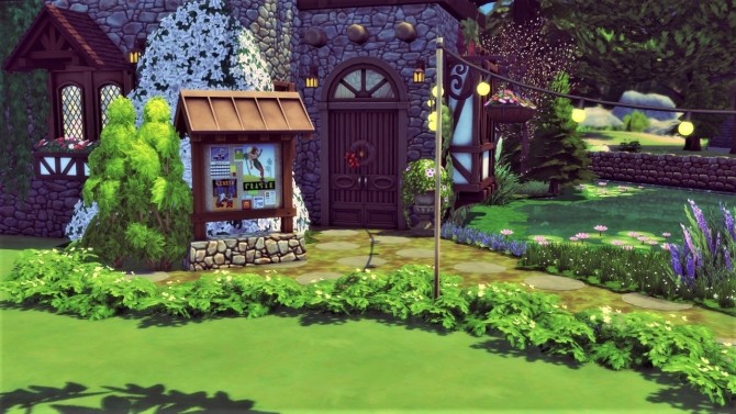 Sims 4 Mountain Village Church at Agathea k