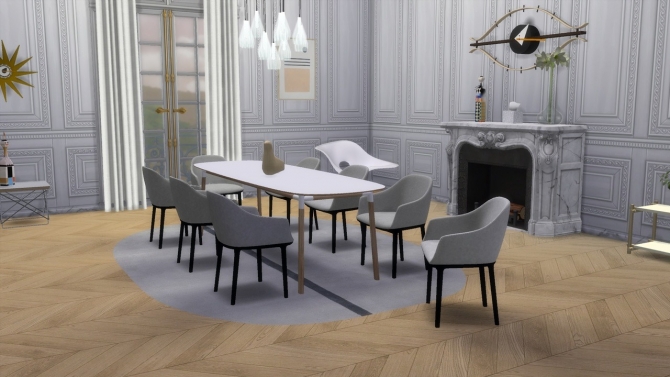 SOFTSHELL CHAIR at Meinkatz Creations » Sims 4 Updates