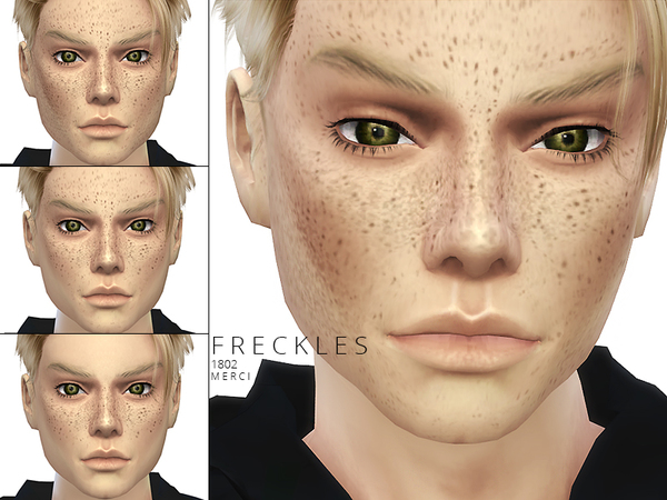 Sims 4 Freckles 1802 by Merci at TSR