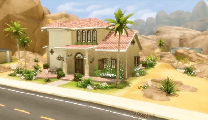Sims 4 House 48 Oasis Springs at Via Sims