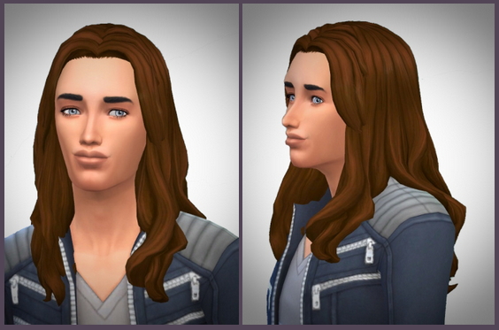 Sims 4 Daniel’s Long Curly Hair at Birksches Sims Blog