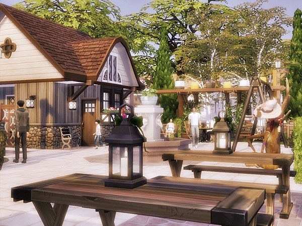 Sims 4 Vintage Park by Danuta720 at TSR