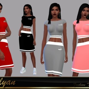 Tied Tank Recolors at Tukete » Sims 4 Updates