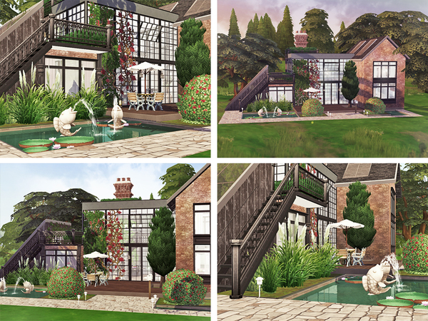 Sims 4 Verdell home by Rirann at TSR