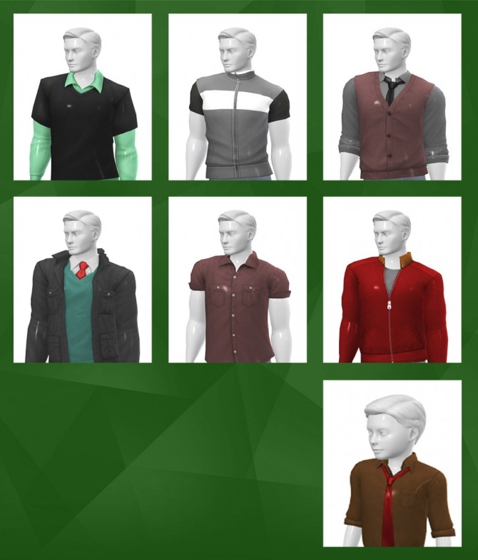 Sims 4 Menswear & Womenswear Clothing Pack at Aan Hamdan Simmer93