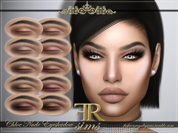 Sims 4 FRS Chloe Eyeshadow by FashionRoyaltySims at TSR