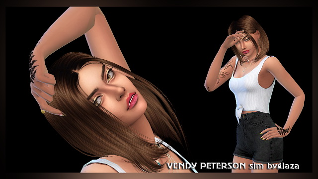 Sims 4 VENDY PETERSON at All by Glaza