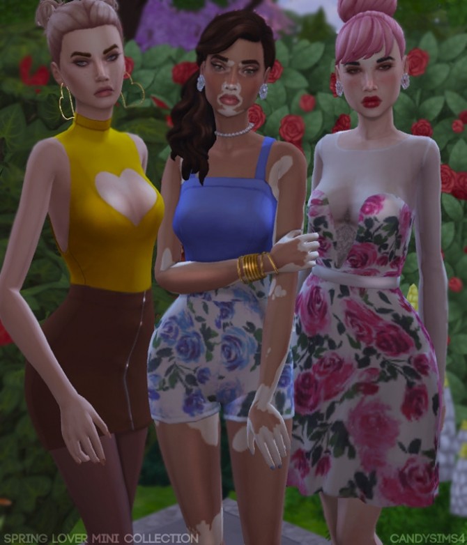 Sims 4 SPRING LOVER MINI COLLECTION at Candy Sims 4