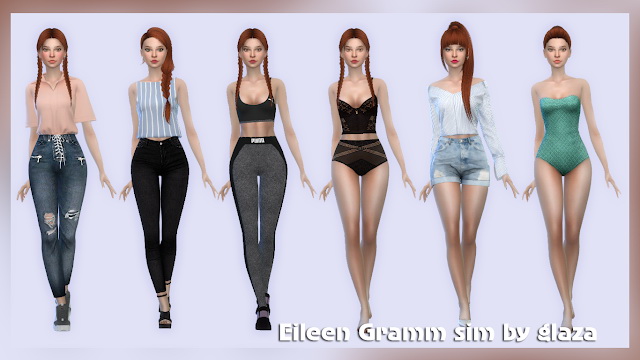Sims 4 Eileen Gramm at All by Glaza