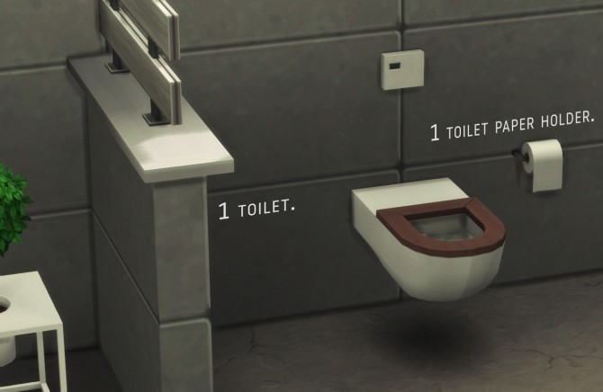 Sims 4 MINI Bathroom at Wyatts Sims