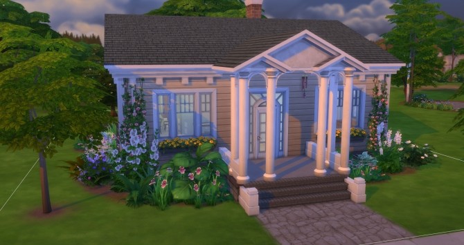 Sims 4 The Crescent 1922 home by meggichan84 at Mod The Sims