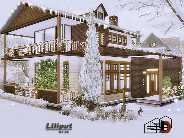 Sims 4 Liliput house by Danuta720 at TSR