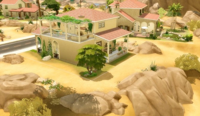 Sims 4 Mini House 52 Oasis Springs at Via Sims