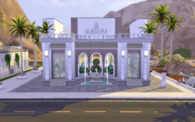 Sims 4 Fitness Center Oasis Springs at Via Sims